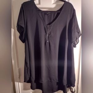 Torrid sheer blouse